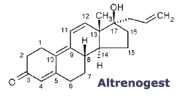 Altrenogest Molecule